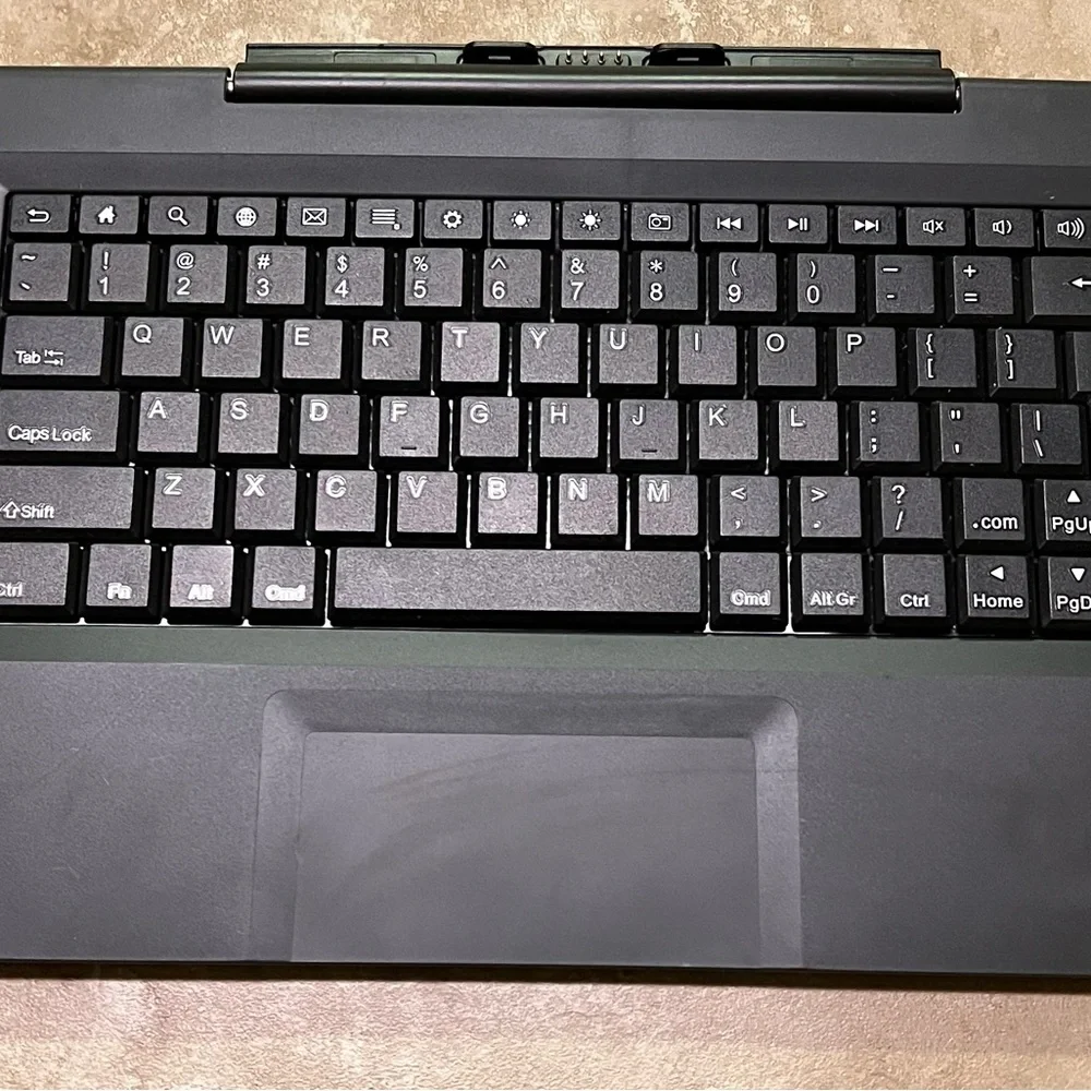 Black Keyboard with Touchpad